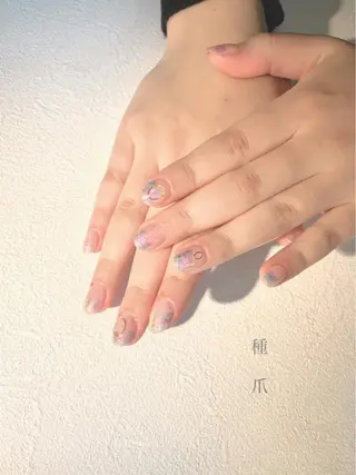 ネイル 種爪 たねつめのネイルデザイン