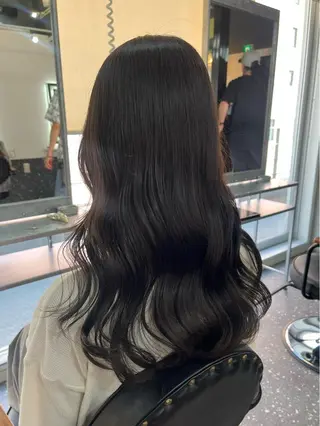 ロング カラー レイヤー/髪質改善 /艶カラー/SAKIのヘアスタイル