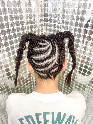 ロング 🩶BRAS 🩶のヘアスタイル