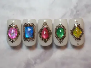 ネイル なんば7nail YUZUHAのネイルデザイン