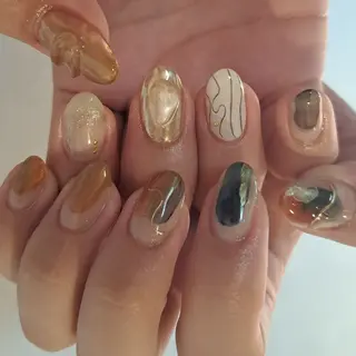 ネイル Nail mood デザイン持ち込みokのネイルデザイン