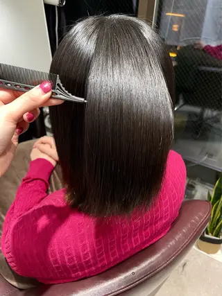 ミディアム 石川玲菜/ 髪質改善ボブ/メンズのヘアスタイル