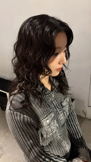 ロング パーマ &72『アンドナナジュウニ』所属・&72 takiのヘアスタイル