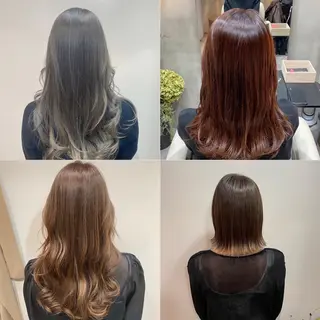 ロング パーソナルカラー lapiax阿部のヘアスタイル