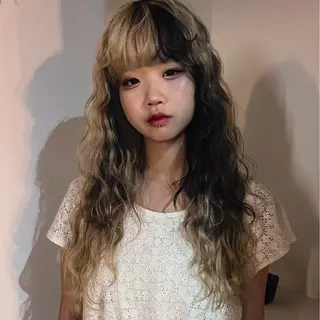 ロング カラー ヘアアレンジ りね🪐名古屋 /レイヤーカットのヘアスタイル