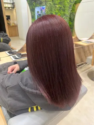 ミディアム カラー ヒラノ🐝 モデル募集中/北千住のヘアスタイル