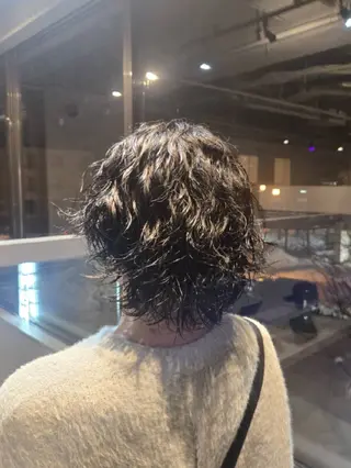 ミディアム lit所属・カナム 札幌美容師のヘアスタイル