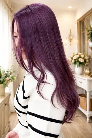 ミディアム カラー grand juteのヘアスタイル