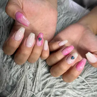 カラー ネイル nail salon LNのネイルデザイン