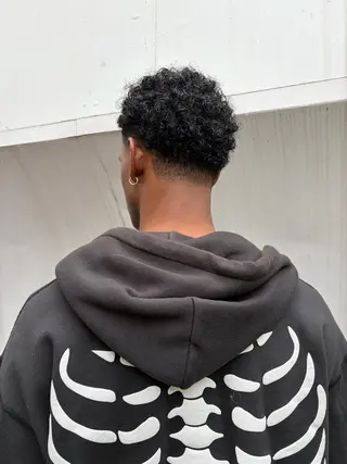 ショート メンズ メンズ/特殊ヘア パーマ🕷️小夏貴也のヘアスタイル