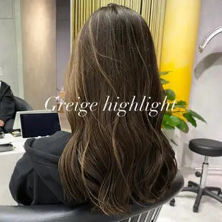 セミロング カラー DAIKIベージュ 🍂レイヤーカットのヘアスタイル