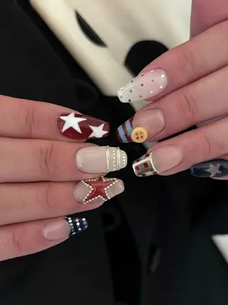 ネイル mimi 高石桃朱のネイルデザイン