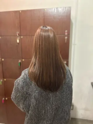 ロング 津田 花望のヘアスタイル