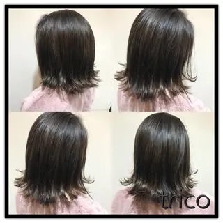 ミディアム カラー 似合わせ/ブリーチ カラー.岡田友仁のヘアスタイル