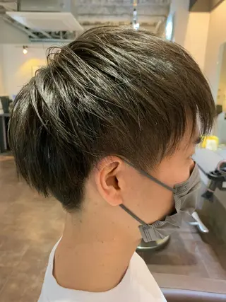 ショート メンズ 💎赤み消しカラー 特化型デザイナー💎のヘアスタイル