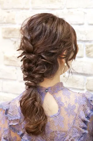 ヘアアレンジ Babylone hair&makeのヘアスタイル