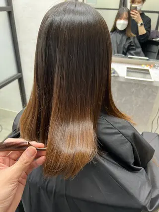 ロング ⭐️縮毛矯正特化 小松邦彦⭐️のヘアスタイル