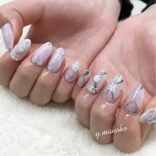 ネイル パラジェル有/ 長さだし/mahoのネイルデザイン
