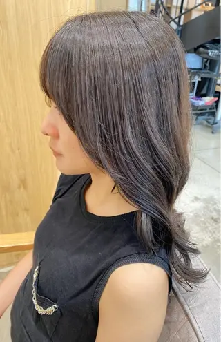ロング カラー 🎀透明感ナチュラル ガーリー🎀yuhiのヘアスタイル
