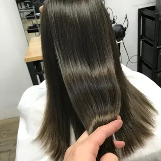 セミロング カラー ブリーチダブルカラー 【koide】のヘアスタイル