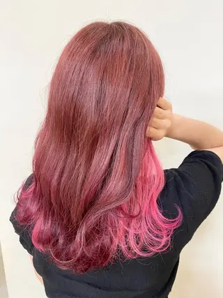 カラー SALOWIN栄 高須大貴のヘアスタイル
