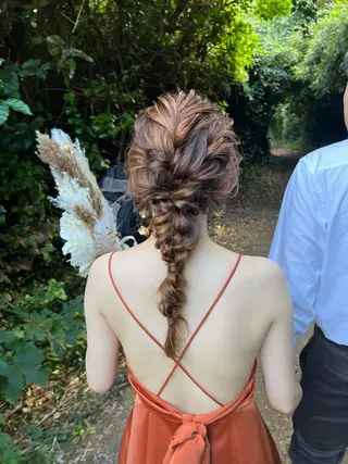 ロング ヘアアレンジ 【ヘアセット専門】 ヘアメイクＭＡＮＡのヘアスタイル