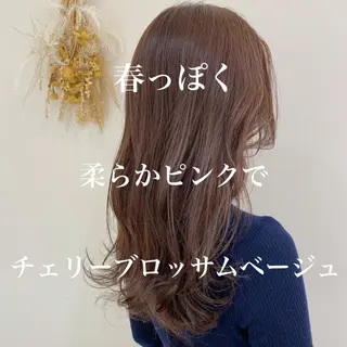 ロング カラー 【髪質改善】 梅田　聡のヘアスタイル