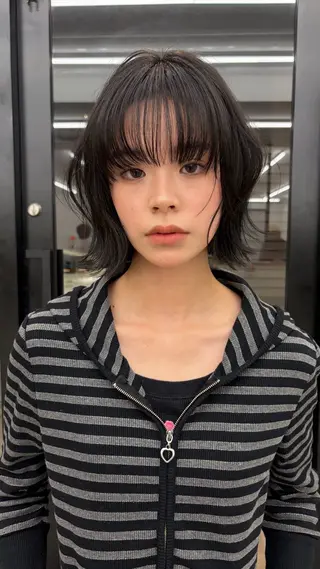 ショート sand大阪梅田所属・くろかわ まいのヘアスタイル