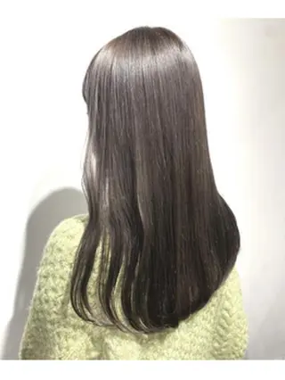 ロング ヘアアレンジ パーマ カラー ヘアケア特化型サロン newi 梅田のヘアスタイル