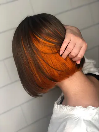ショート カラー 金森 斗夢のヘアスタイル