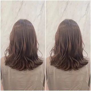 ミディアム roygbiv ✨髪質改善✨美髪✨のヘアスタイル