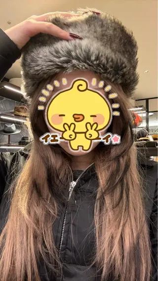 カラー CuTou シンカのヘアスタイル