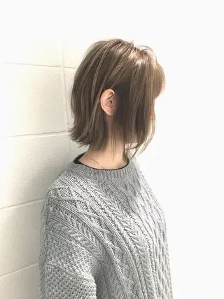 ショート カラー tender hair salonのヘアスタイル