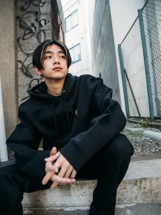 ショート カラー メンズ 竹之内 将也のヘアスタイル