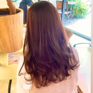 ロング 丸山 愛唯のヘアスタイル