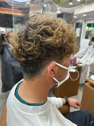 パーマ メンズ おおた きょうかのヘアスタイル