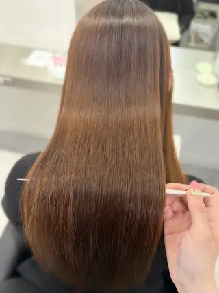 ロング 🫧縮毛矯正支持率 No.1 ほのか🫧のヘアスタイル
