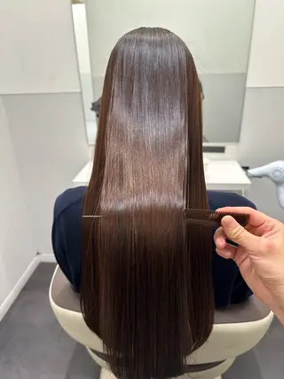 ロング カラー 【美髪矯正 /髪質改善】RINのヘアスタイル