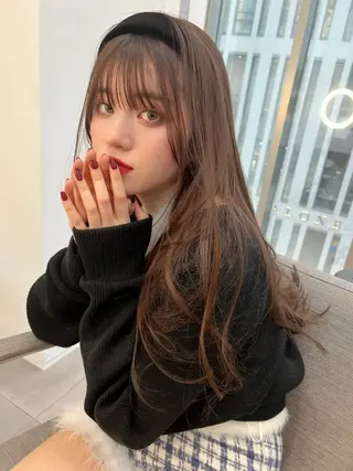 カラー 💖艶韓国ヘア /新宿/山下颯子💖のヘアスタイル