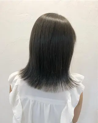 ミディアム カラー パーマ ヘアアレンジ メンズ キッズ ネイル マツエク・マツパ アイブロウ お洒落パーマ/ボブ ❄️Tomoka❄️のヘアスタイル