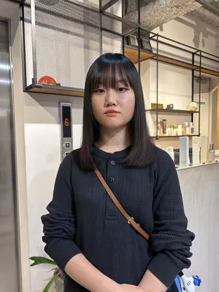 ミディアム FILMS 銀座店 Mikotoのヘアスタイル