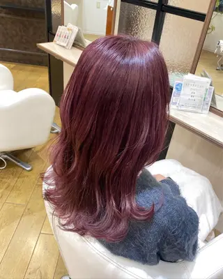カラー 艶感🫧透明感カラー YUKARIのヘアスタイル