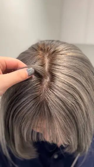 カラー ハルカ 透明感カラー 美髪縮毛矯正🥣のヘアスタイル