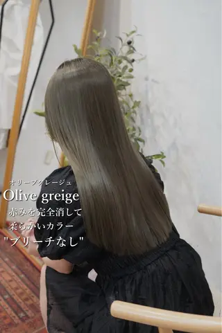 ロング カラー ✨ブリーチなしカラー ×髪質改善✨松村 潤のヘアスタイル