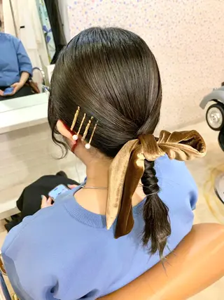 ヘアアレンジ カラー0円モデル募集 ♡nanami♡のヘアスタイル