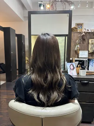 ロング 田中 桜風のヘアスタイル