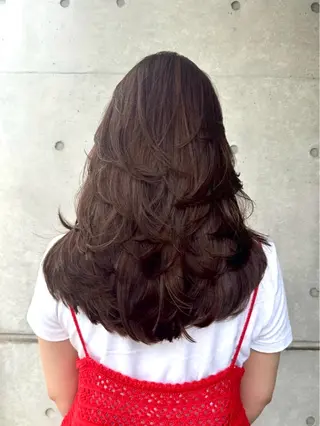 カラー 透明感🧼 カラー特化のヘアスタイル