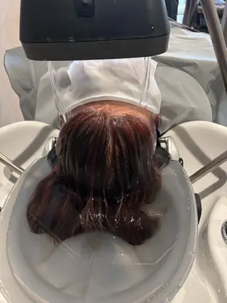 セミロング AOI soenのヘアスタイル