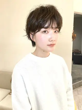 ショート パーマ パーマ特化 フシキサトシのヘアスタイル