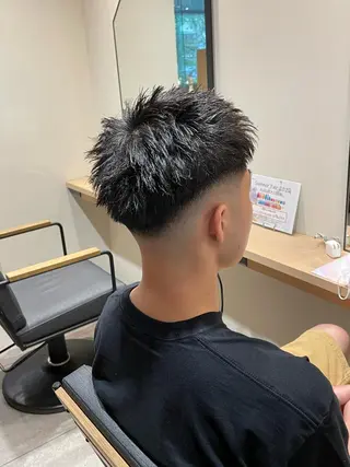 メンズ 渋谷/フェード/ 國分 翔のヘアスタイル